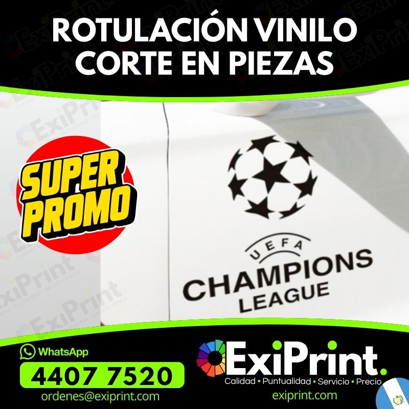 Oferta Vinilo de Corte en Piezas